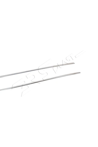 BRSPLAST  Volkswagen Golf 7 Uyumlu Krom Ön Tampon Çıtası 2 Parça Paslanmaz Çelik - Resim 4