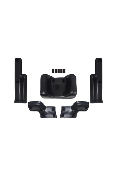 BRSPLAST  Dacia Sandero Uyumlu 2021 Ve Üzeri Abs Halı Koruma İç Kenar Plastiği 5 Parça - Resim 5