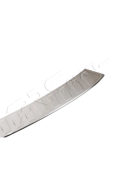 BRSPLAST  Toyota Proace Verso Uyumlu 2016 Ve Üzeri Uzun Model Krom Arka Tampon Üstü Koruma Paslanmaz Çelik - Resim 3