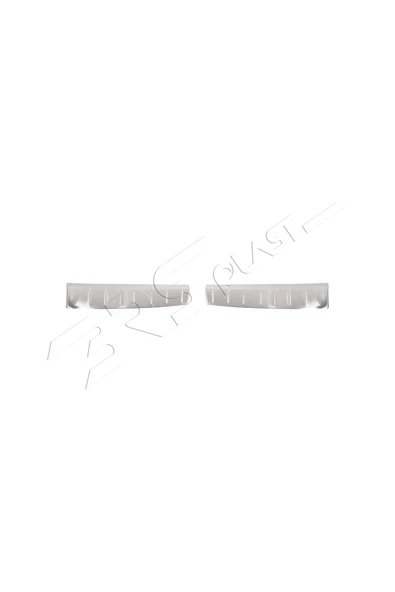 BRSPLAST  Audi Q2 Uyumlu 2016 Ve Üzeri Krom Bagaj İç Eşiği 2 Parça Paslanmaz Çelik - Resim 2