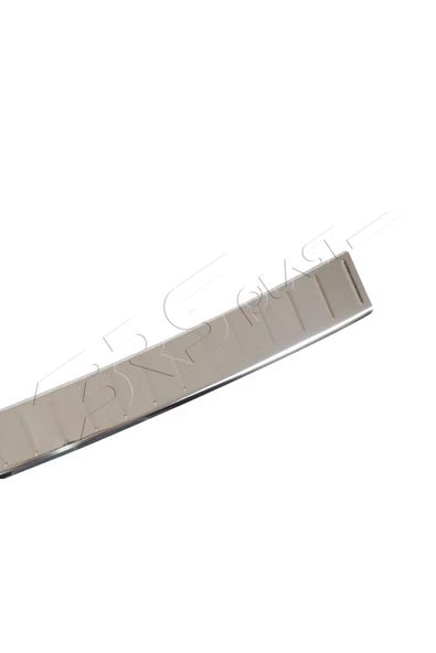 BRSPLAST  Volkswagen T-Cross Uyumlu 2018 Ve Üzeri Krom Arka Tampon Üstü Koruma Paslanmaz Çelik - Resim 2