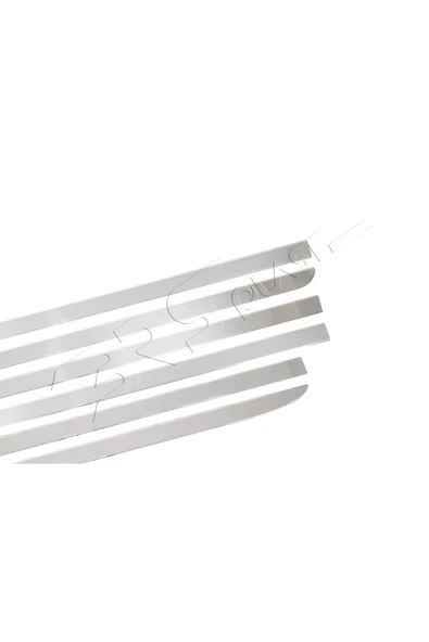 BRSPLAST  Mercedes Sprinter W907 Uyumlu Krom Cam Üst Çıtası 6 Parça Paslanmaz Çelik - Resim 4