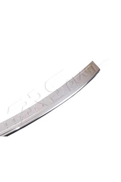 BRSPLAST  Volkswagen Caddy 4 Uyumlu 2015-2020 Krom Arka Tampon Üstü Koruma Paslanmaz Çelik - Resim 2