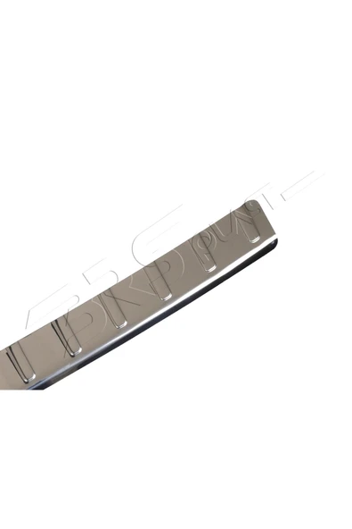 BRSPLAST  Renault Kadjar Uyumlu 2015-2018 Krom Arka Tampon Üstü Koruma Paslanmaz Çelik - Resim 3