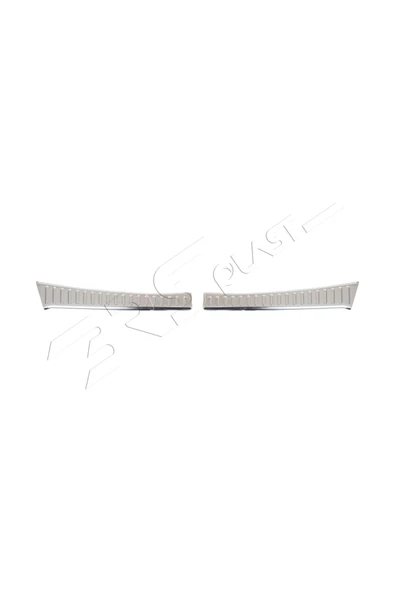 BRSPLAST  Dacia Sandero Uyumlu 2021 Ve Üzeri Krom Bagaj İç Eşiği 2 Parça Paslanmaz Çelik - Resim 3