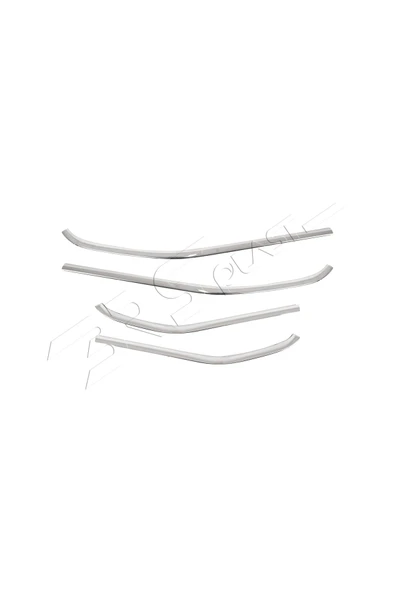 BRSPLAST  Citroen Berlingo Uyumlu 2019 Ve Üzeri Krom Cam Çıtası 4 Parça Paslanmaz Çelik - Resim 3