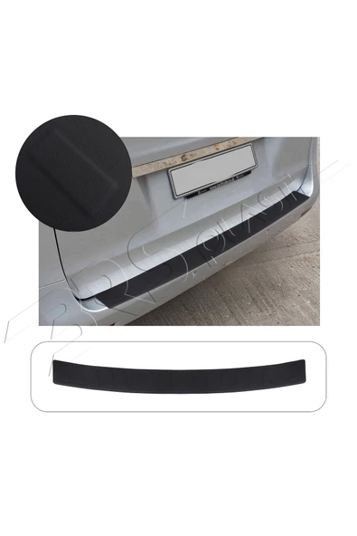 BRSPLAST  Volkswagen Caddy 5 AB Uyumlu 2021 Ve Üzeri ABS Arka Tampon Üstü Koruma ürün görseli 1