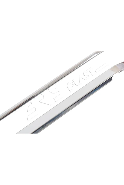 BRSPLAST  Fiat Fiorino Uyumlu 2008 Ve Üzeri Krom Sürgü Çıtası 4 Parça Paslanmaz Çelik - Resim 5