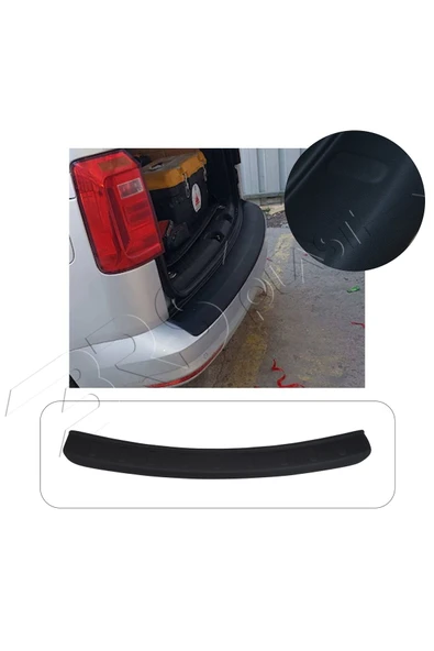 BRSPLAST  Volkswagen Caddy Uyumlu 2015 ABS Arka Tampon Üstü Koruma ürün görseli 1