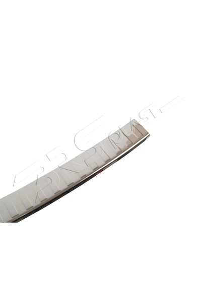 BRSPLAST  Skoda Superb 4 SD Uyumlu 2019 Ve Üzeri Krom Arka Tampon Üstü Koruma Paslanmaz Çelik - Resim 3