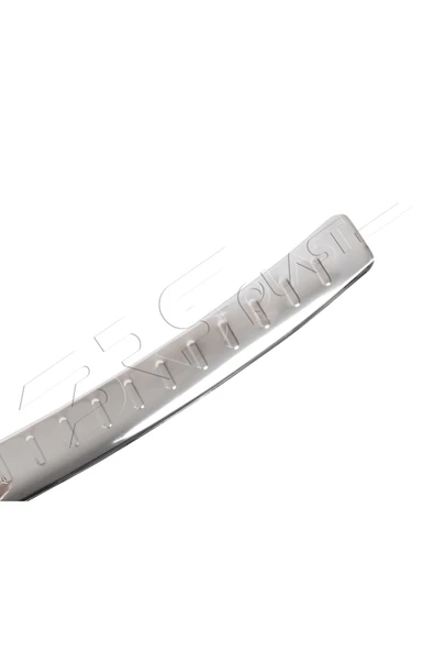 BRSPLAST  Nissan Juke Uyumlu Krom Arka Tampon Üstü Koruma Paslanmaz Çelik - Resim 3