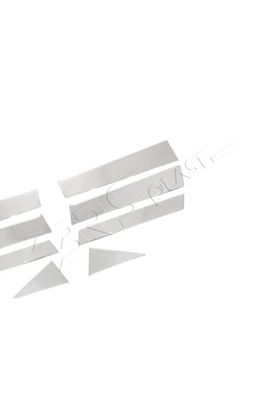 BRSPLAST  Dodge Journey Uyumlu Krom Kapı Direği 6 Parça Paslanmaz Çelik - Resim 4