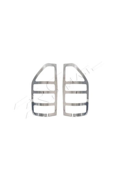 BRSPLAST  Mercedes Sprinter W901 Uyumlu Krom Stop Çerçevesi 2 Parça Paslanmaz Çelik - Resim 3