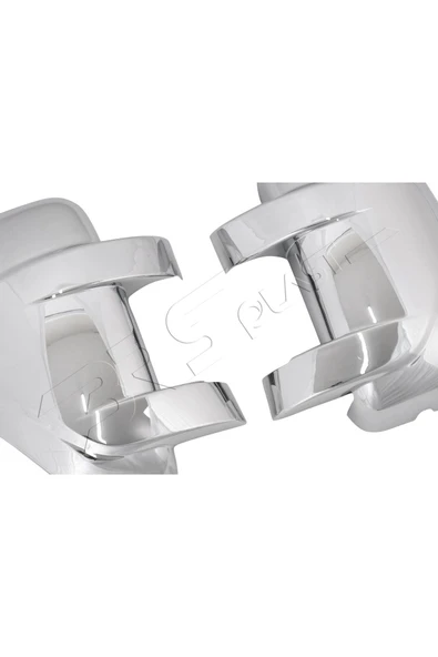 BRSPLAST  Opel Movano Uyumlu 2013 Ve Üzeri Ayna Kapağı 2 Parça Abs Krom Kaplama - Resim 5