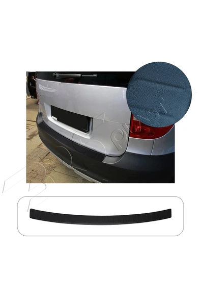 BRSPLAST  Skoda Yeti Uyumlu 2009-2013 Abs Arka Tampon Üstü Koruma ürün görseli 1