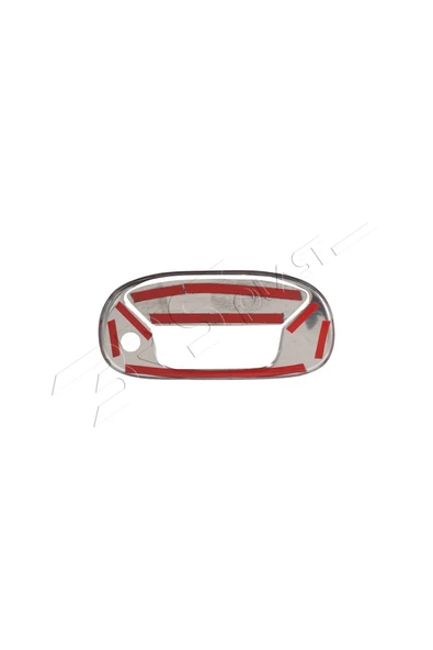 BRSPLAST  Fiat Doblo Uyumlu 2000-2010 Krom Bagaj Açma Paslanmaz Çelik - Resim 5