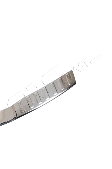 BRSPLAST  Dacia Spring Uyumlu 2022 Ve Üzeri Krom Arka Tampon Üstü Koruma Paslanmaz Çelik - Resim 3