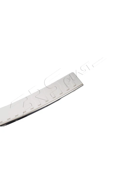 BRSPLAST  Dacia Logan MCV Uyumlu Krom Arka Tampon Üstü Koruma Paslanmaz Çelik - Resim 3