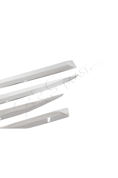 BRSPLAST  Peugeot 2008 Uyumlu 2020 ve Üzeri Krom Yan Kapı Çıtası 4 Parça Paslanmaz Çelik - Resim 4