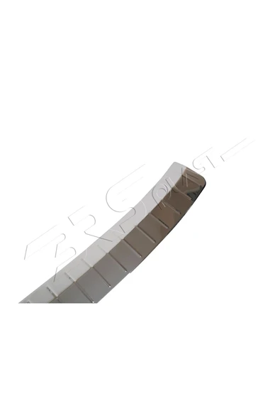 BRSPLAST  Skoda Karoq Uyumlu 2018 Ve Üzeri Krom Arka Tampon Üstü Koruma Paslanmaz Çelik - Resim 3