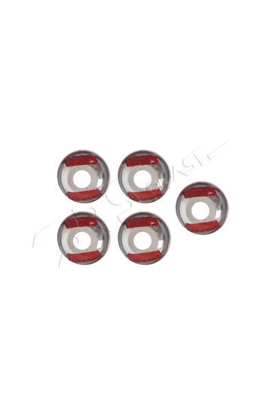 BRSPLAST  Ford Transit Uyumlu 2002-2014 Krom Kilit Açma 5 Parça Paslanmaz Çelik - Resim 5