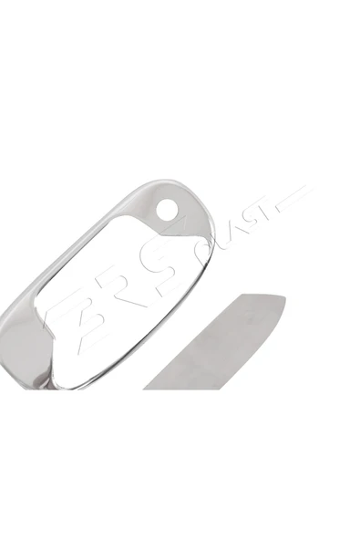 BRSPLAST  Fiat Doblo Uyumlu 2000-2010 Krom Bagaj Açma Paslanmaz Çelik - Resim 4