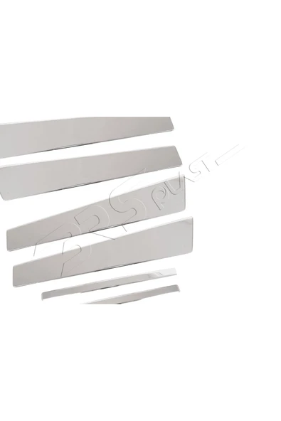 BRSPLAST  Volkswagen Passat B6 Uyumlu Krom Kapı Direği 6 Parça Paslanmaz Çelik - Resim 4