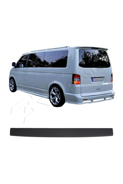 BRSPLAST  Volkswagen Transporter T6 Uyumlu 2015 ABS Arka Tampon Üstü Koruma - Resim 2