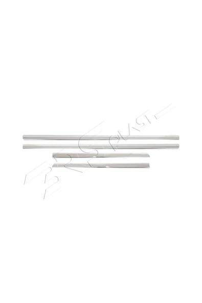 BRSPLAST  Volkswagen Bora Uyumlu 1998-2004 Krom Yan Kapı Çıtası 4 Parça Paslanmaz Çelik - Resim 3