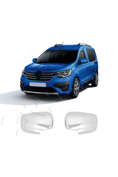 BRSPLAST  Renault Kangoo Uyumlu 2021 Ve Üzeri Ayna Kapağı 2 Parça Abs Krom Kaplama