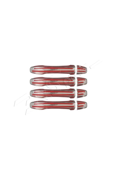 BRSPLAST  Renault Express Uyumlu 2021 Ve Üzeri Krom Kapı Kolu 4 Kapı Paslanmaz Çelik - Resim 7