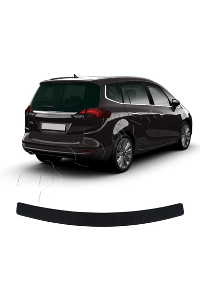 BRSPLAST  Opel Zafira C-Tourer Uyumlu 2011-2017 Abs Arka Tampon Üstü Koruma - Resim 2