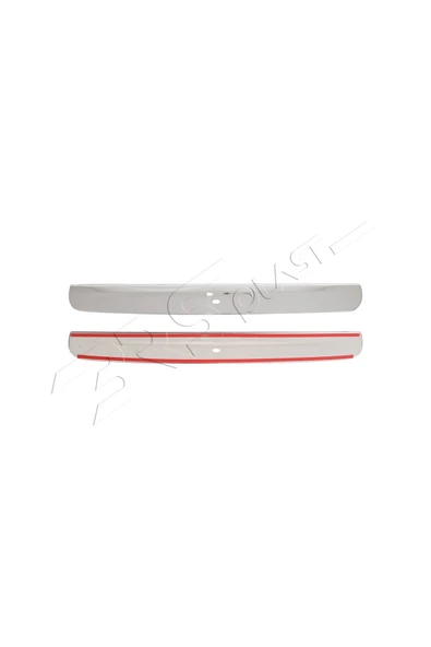 BRSPLAST  Nissan Qashqai Uyumlu 2007-2014 Krom Bagaj Çıtası Sensörlü Paslanmaz Çelik - Resim 7