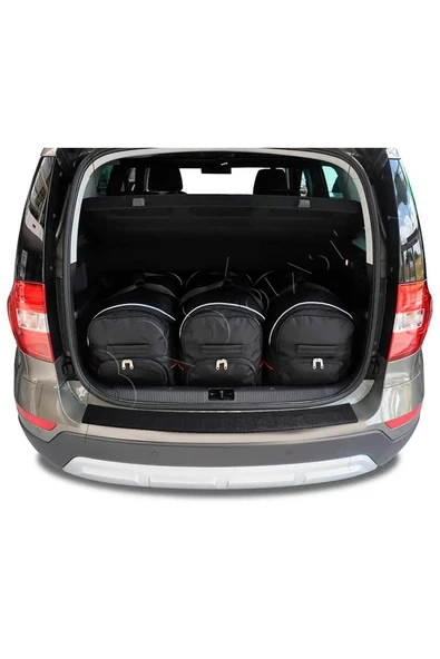 BRSPLAST  Skoda Roomster Uyumlu 2007-2010 Abs Arka Tampon Üstü Koruma ürün görseli 1