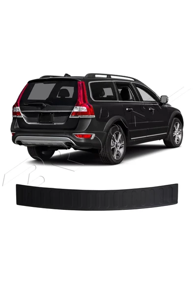 BRSPLAST  Volvo XC-70 Uyumlu 2015 Ve Üzeri Abs Arka Tampon Üstü Koruma - Resim 2