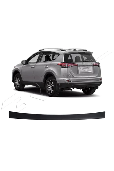 BRSPLAST  Toyota RAV4 Uyumlu 2018 Ve Üzeri Abs Arka Tampon Üstü Koruma ürün görseli 1