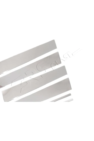 BRSPLAST  Volkswagen Tiguan Uyumlu 2007 ve Üzeri Krom Kapı Direği 6 Parça Paslanmaz Çelik - Resim 4