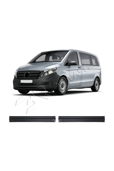 BRSPLAST  Mercedes Vito W447 Uyumlu Abs Kapı Eşiği 2 Parça ürün görseli 1