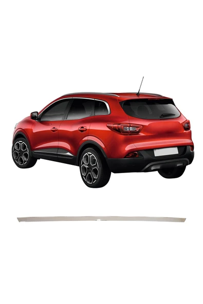 BRSPLAST  Renault Kadjar Uyumlu 2016 ve üzeri Krom Bagaj Alt Çıtası Paslanmaz Çelik - Resim 2