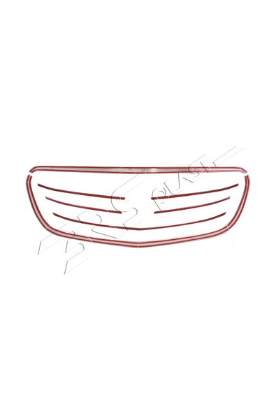 BRSPLAST  Mercedes Vito W447 Uyumlu Krom Ön Panjur Çerçevesi Ve Ön Panjur 7 Parça Paslanmaz Çelik - Resim 5