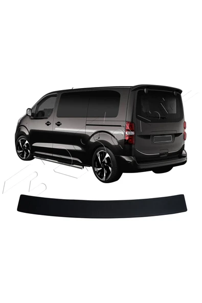 BRSPLAST  Opel Zafira Life Uyumlu 2019 Ve Üzeri Abs Arka Tampon Üstü Koruma - Resim 2