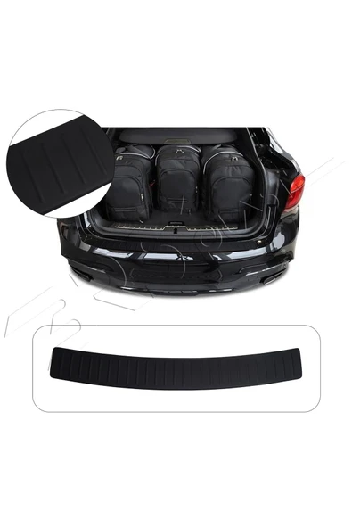 BRSPLAST  Ford Kuga 2 Uyumlu 2012-2017 Abs Arka Tampon Üstü Koruma ürün görseli 1