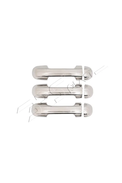 BRSPLAST  Ford Connect Uyumlu 2002-2009 Krom Kapı Kolu 3 Kapı Paslanmaz Çelik - Resim 2