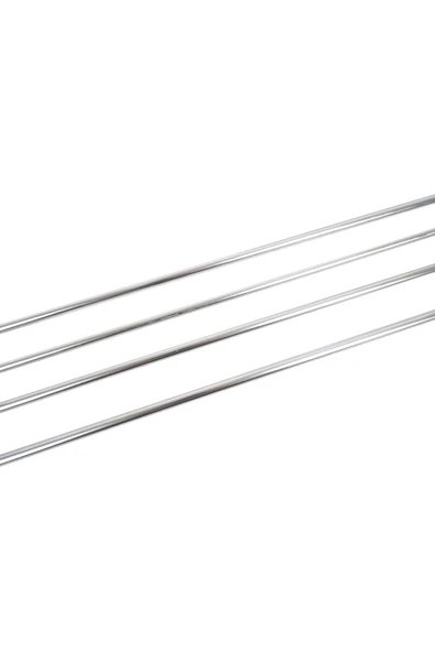 BRSPLAST  Fiat Fiorino Uyumlu 2007-2015 Krom Ön Tampon Çıtası 4 Parça Paslanmaz Çelik - Resim 6