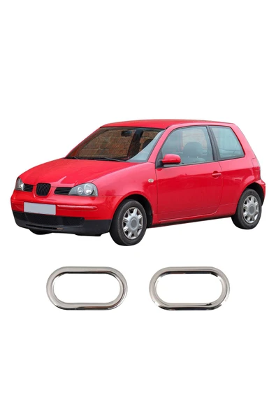 BRSPLAST  Seat Arosa Uyumlu 1997-2005 Krom Sinyal Çerçevesi 2 Parça Paslanmaz Çelik ürün görseli 1