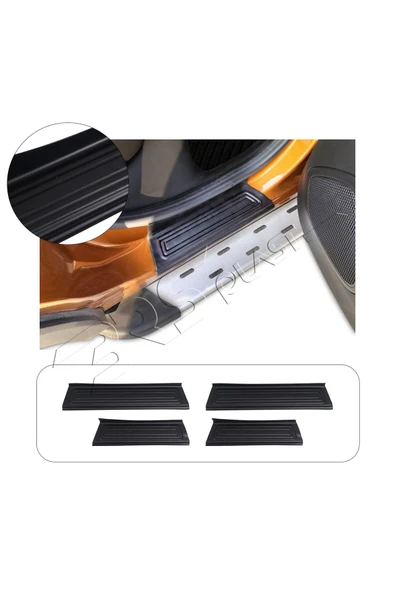 BRSPLAST  Renault Captur Uyumlu 2013 Ve Üzeri Abs Kapı Eşiği 4 Parça ürün görseli 1