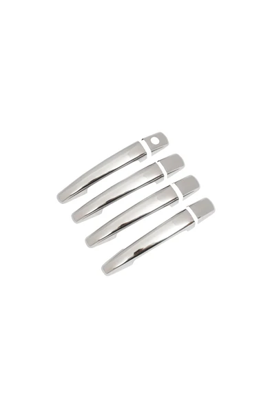 BRSPLAST  Citroen Jumpy Uyumlu 2007-2016 Krom Kapı Kolu 4 Kapı Paslanmaz Çelik - Resim 4