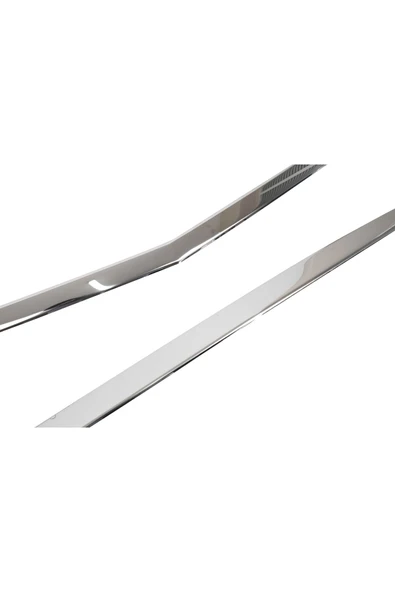 BRSPLAST  Mercedes Vito W447 Uyumlu Krom Ön Panjur Çerçevesi 2 Parça Paslanmaz Çelik - Resim 5