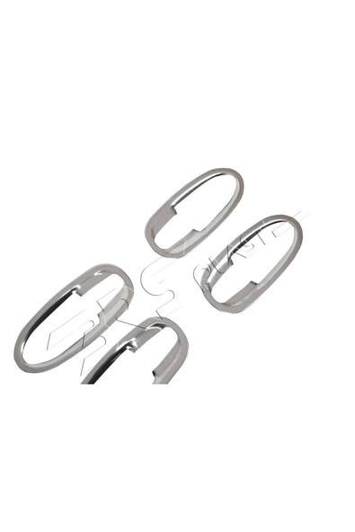 BRSPLAST  Mercedes Vito W447 Uyumlu Krom Kapı Kolu Tası 4 Parça Paslanmaz Çelik - Resim 4