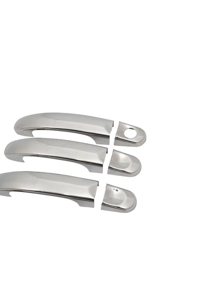 BRSPLAST  Volkswagen T6 Multivan Uyumlu 2015-2023 Krom Kapı Kolu 3 Kapı Paslanmaz Çelik - Resim 6